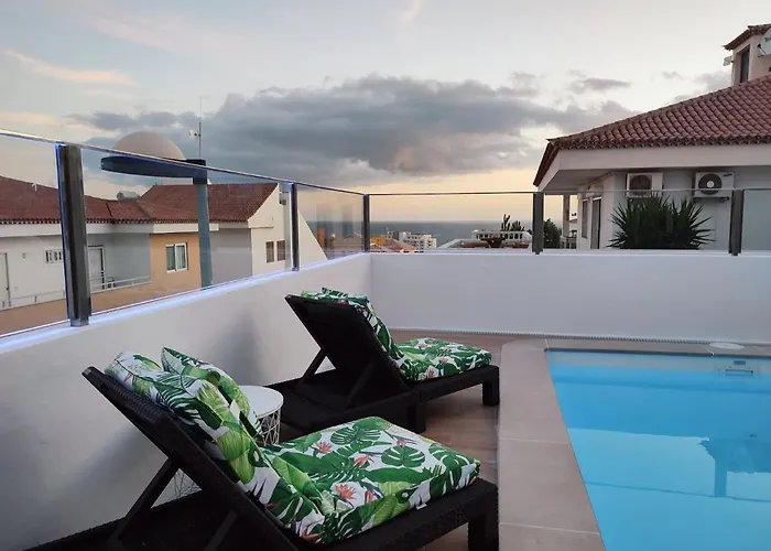 Villa Moderna En Costa Adeje Con Piscina Privada Y Cerca Del Siam Park 빌라 아데제