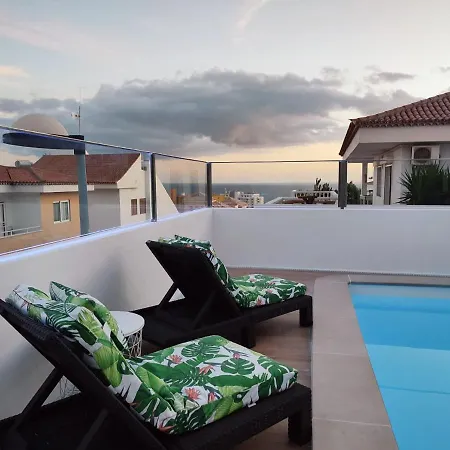 Moderna En Con Piscina Privada Y Cerca Del Siam Park Willa Costa Adeje (Tenerife)